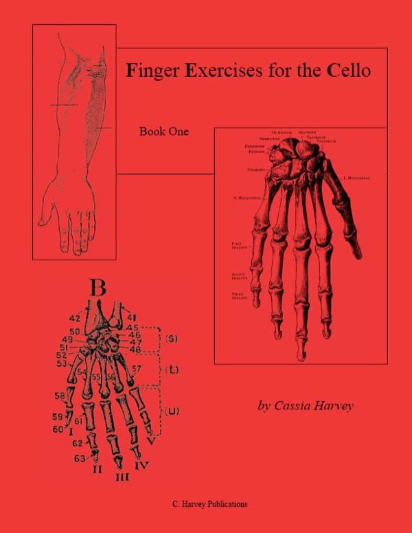 Cover of Finger Exercises for the Cello, Book One
