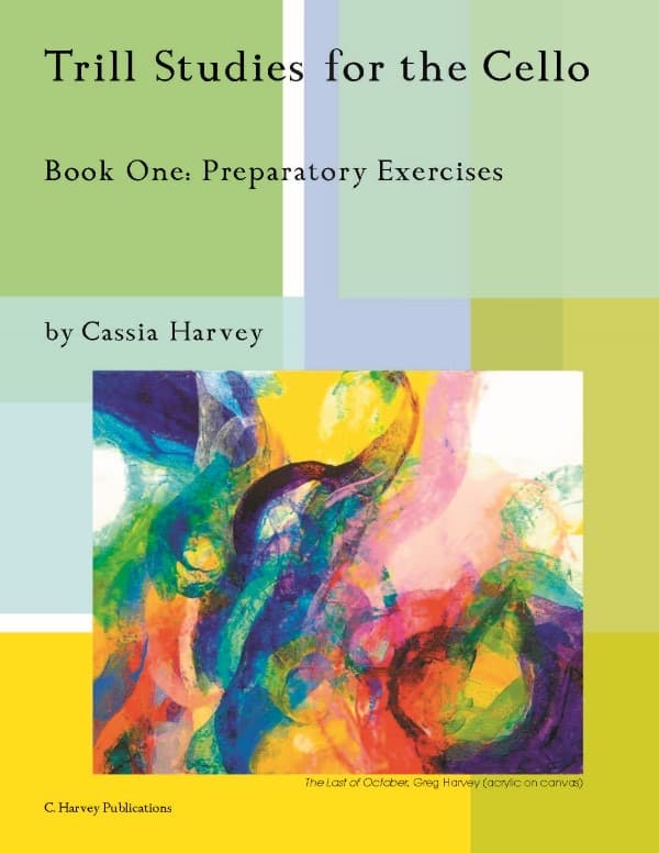 Cover of Trill Studies for the Cello, Book One: Preparatory Exercises