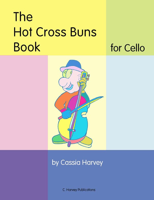Cover of The Hot Cross Buns Book for Cello
