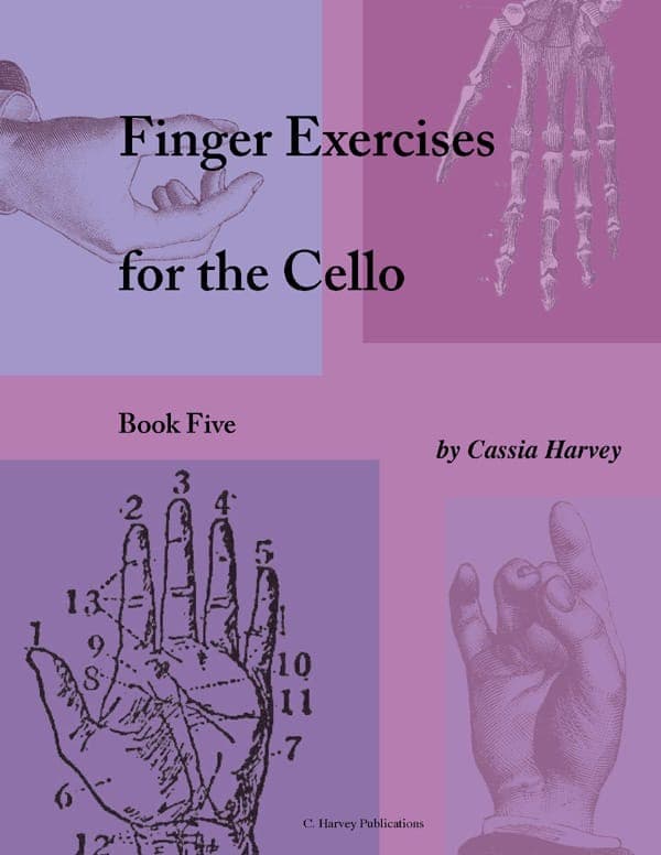 Cover of Finger Exercises for the Cello, Book Five