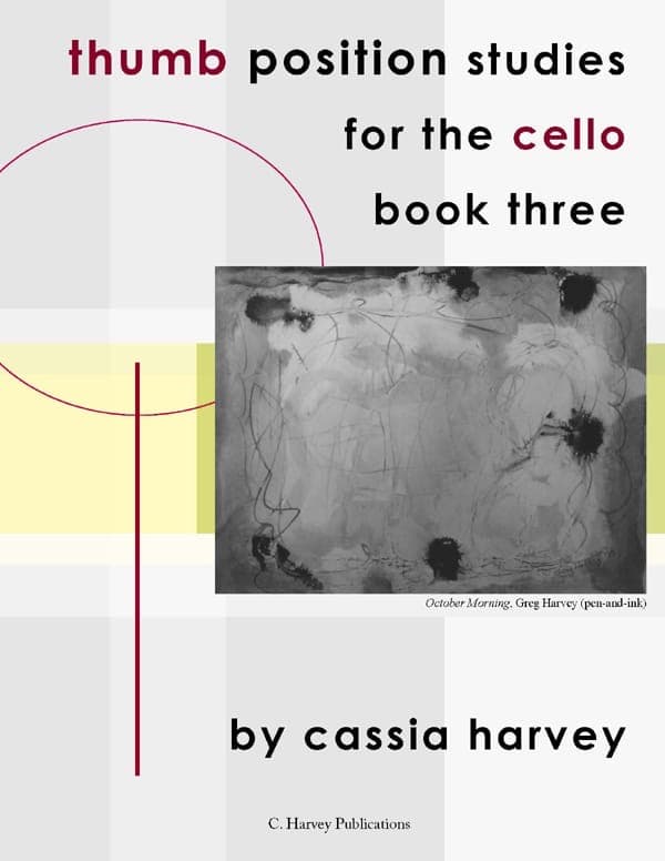 Cover of Thumb Position Studies for the Cello, Book Three