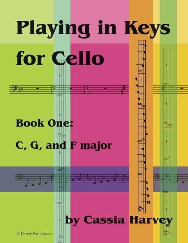 Cover of Playing in Keys for Cello, Book One: C, G, and F major