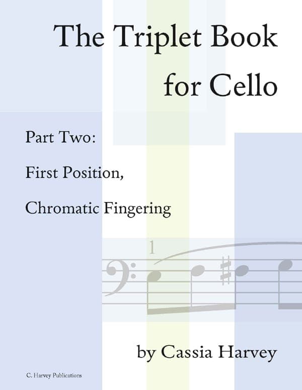 Cover of The Triplet Book for Cello, Part Two