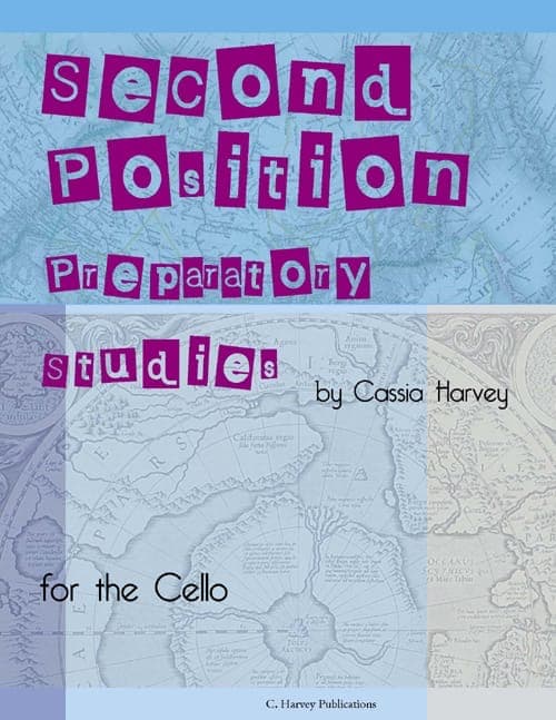 Cover of Second Position Preparatory Studies for the Cello