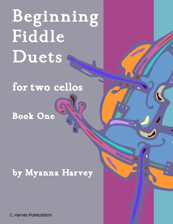Cover of Beginning Fiddle Duets for Two Cellos, Book One