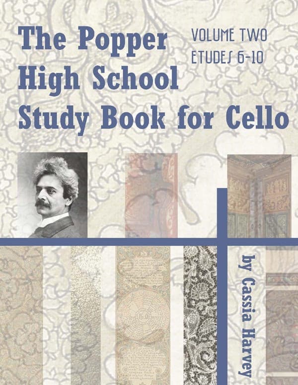 Cover of The Popper High School Study Book for Cello, Volume Two