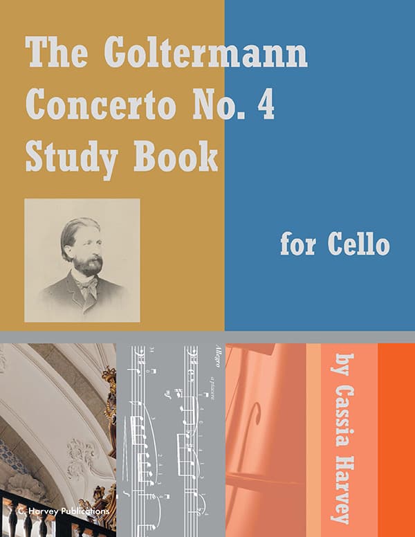 Cover of The Goltermann Concerto No. 4 Study Book for Cello