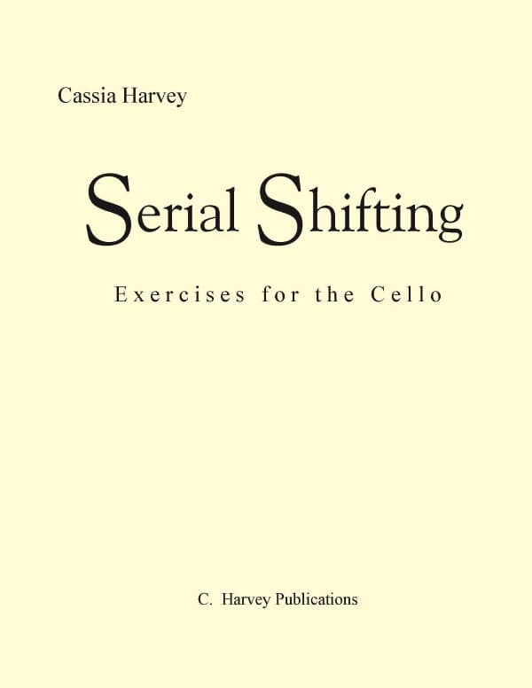 Cover of Serial Shifting; Exercises for the Cello