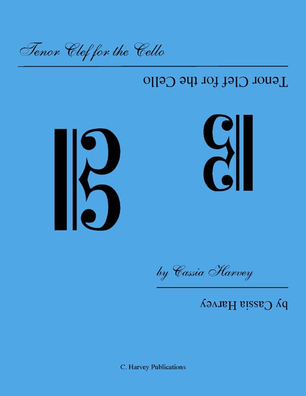 Cover of Tenor Clef for the Cello