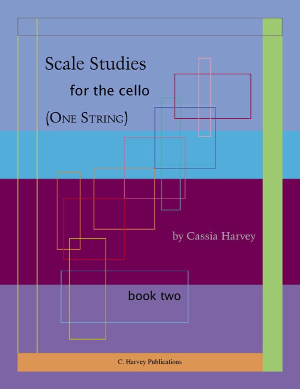 Cover of Scale Studies for the Cello (One String), Book Two