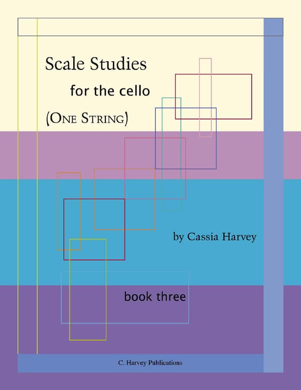 Cover of Scale Studies for the Cello (One String), Book Three