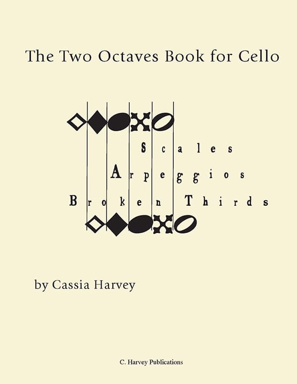 Cover of The Two Octaves Book for Cello