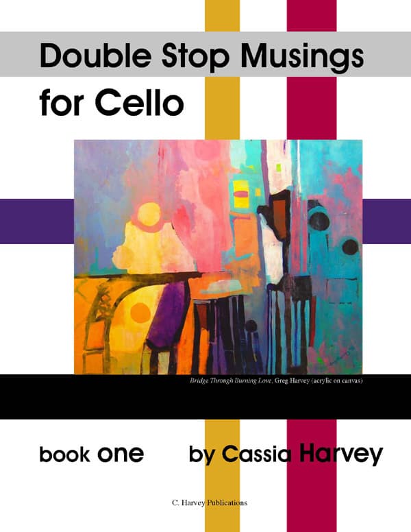 Cover of Double Stop Musings for the Cello, Book One