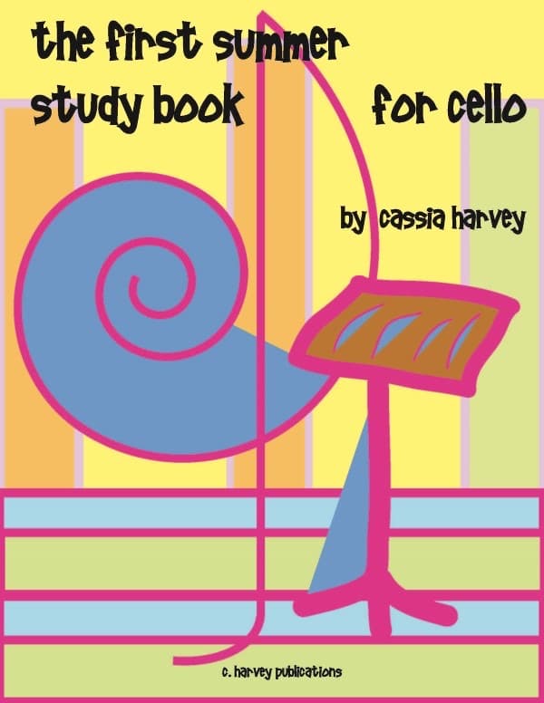 Cover of The First Summer Study Book for Cello