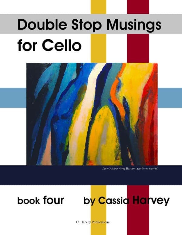 Cover of Double Stop Musings for the Cello, Book Four