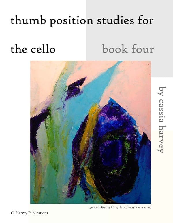 Cover of Thumb Position Studies for the Cello, Book Four
