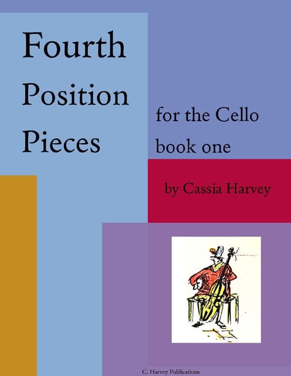 Cover of Fourth Position Pieces for the Cello