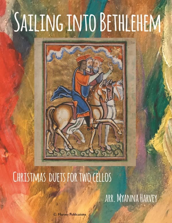 Cover of Sailing Into Bethlehem: Christmas Duets for Two Cellos